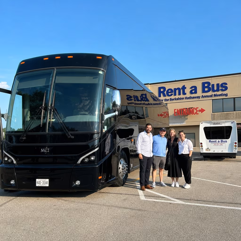 Rent a Bus for the Berkshire Hathaway Annual Meeting in Omaha