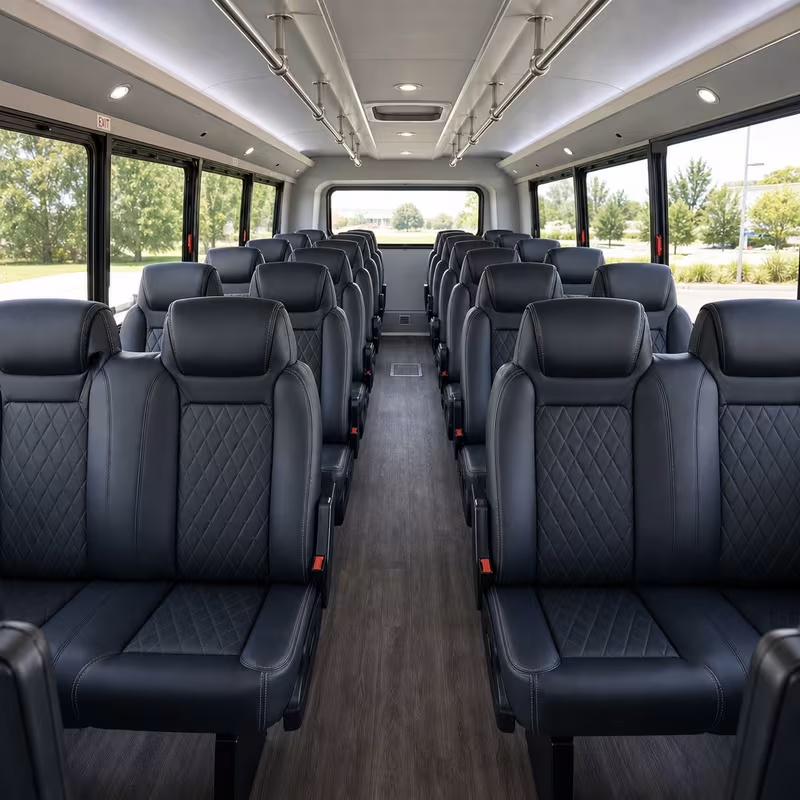 minibus interior