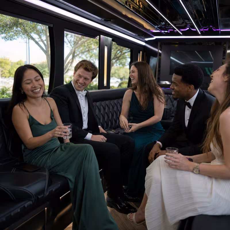 Omaha Prom & Homecoming Transportation fleet vehicle