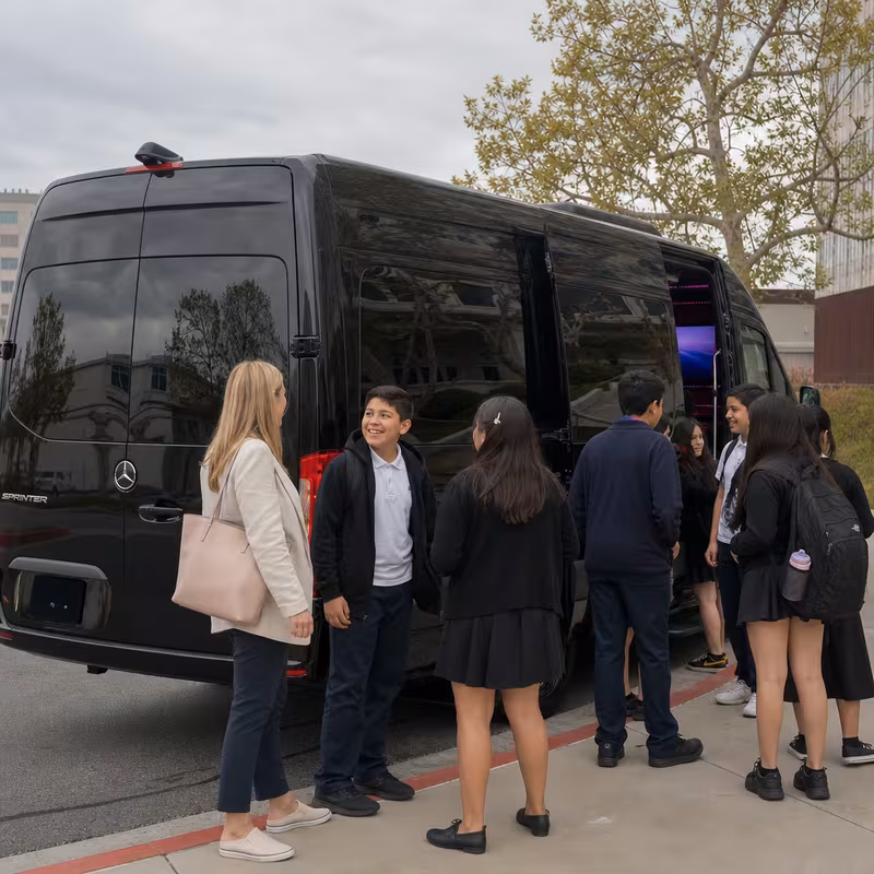 Omaha School Transportation fleet vehicle