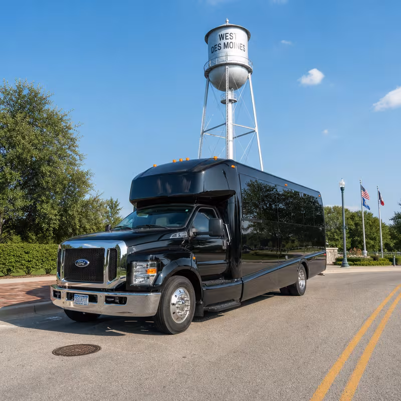West Des Moines Party Bus Rental
