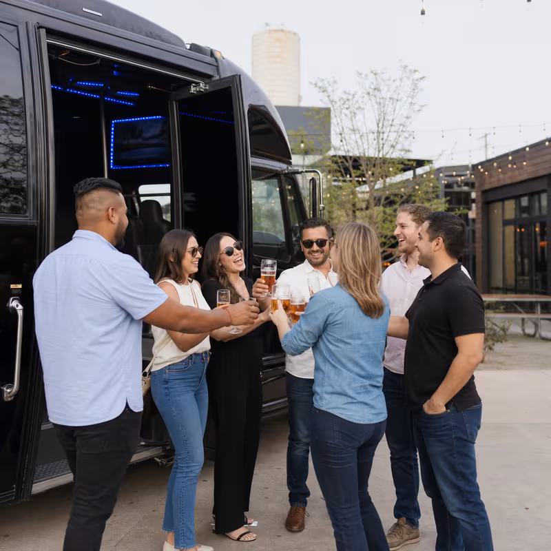 Omaha Winery & Brewery Tour Transportation fleet vehicle