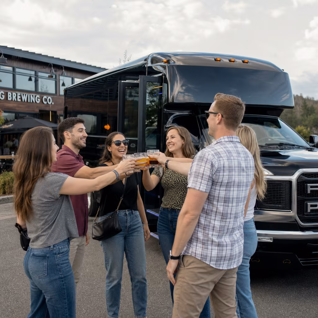 Omaha Winery Tour & Pub Crawl Transportation